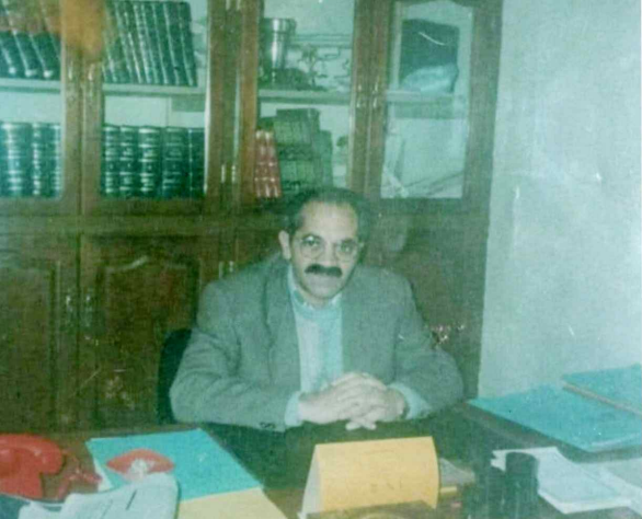 المرحوم الأستاذ وحياني بومدين